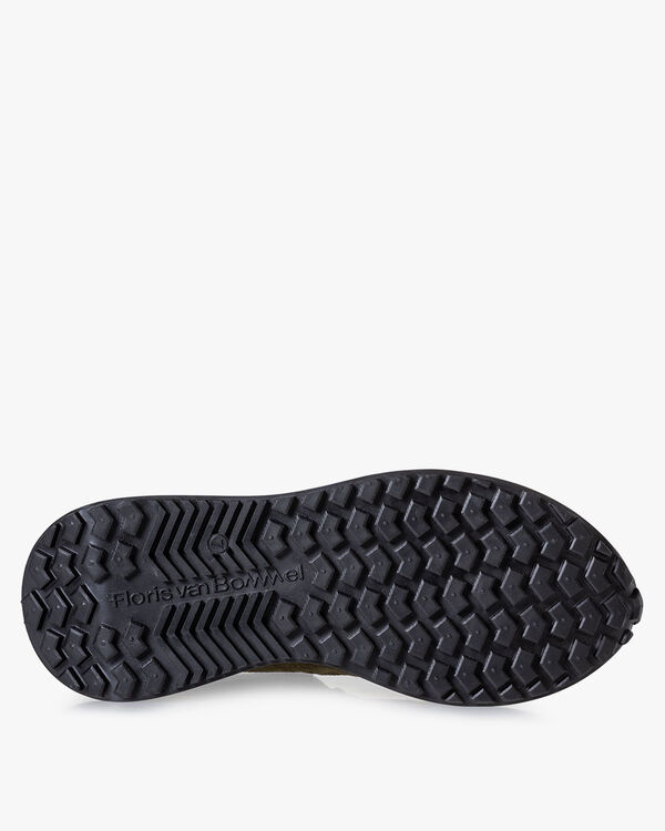 Vinti sneaker suede dark green
