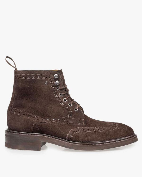 Boot su&egrave;de bruin