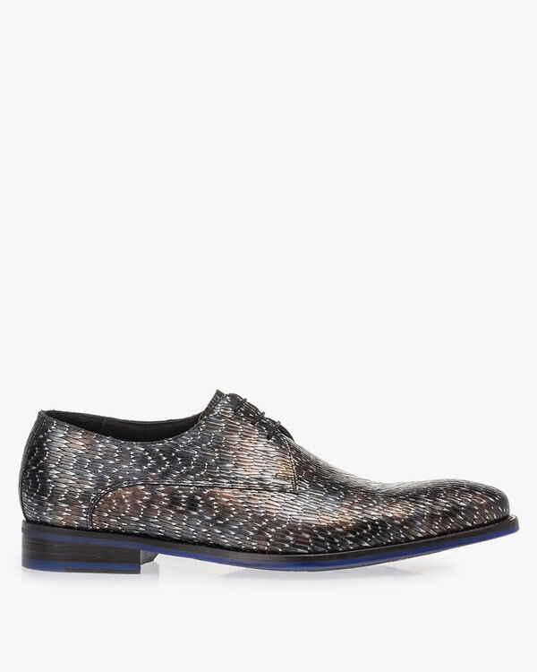 Veterschoen metallic brons