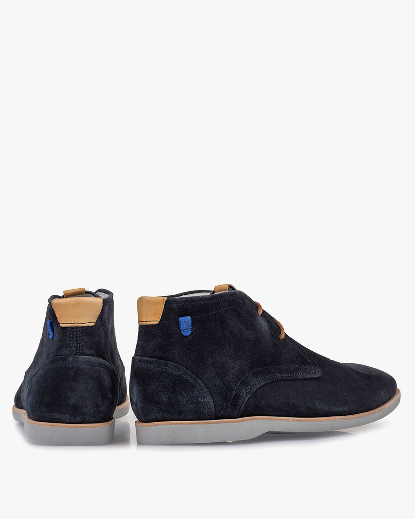 Boot su&egrave;de blauw