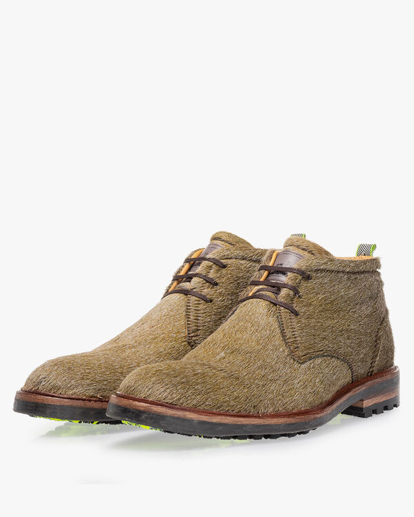 Veterboot pony taupe