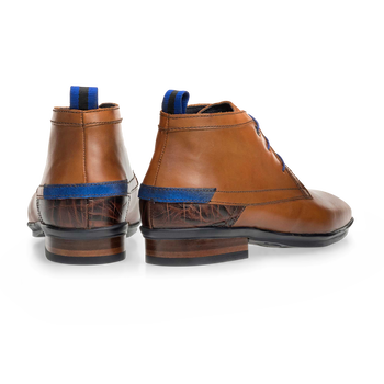 Veterboot kalfsleer cognac