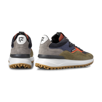 Noppi sneaker su&egrave;de groen