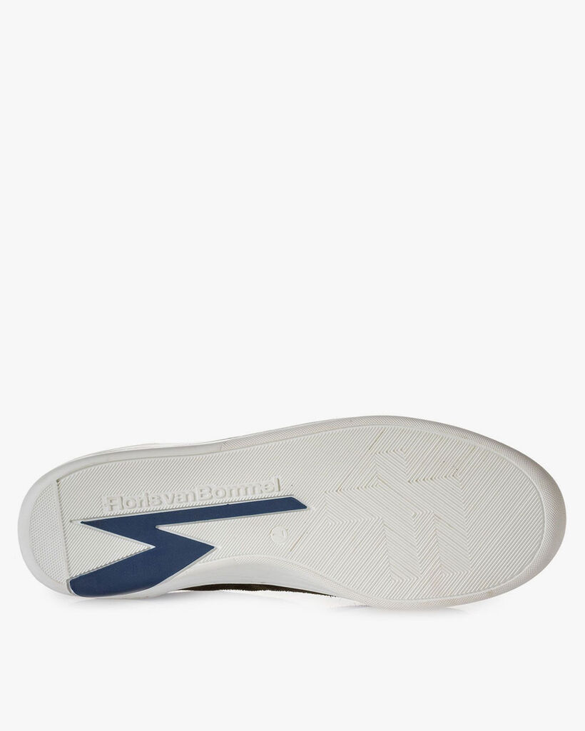 Sneaker su&egrave;de groen