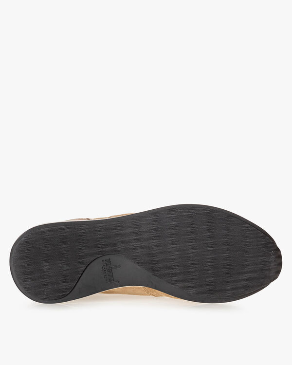 Sneaker zand su&egrave;de