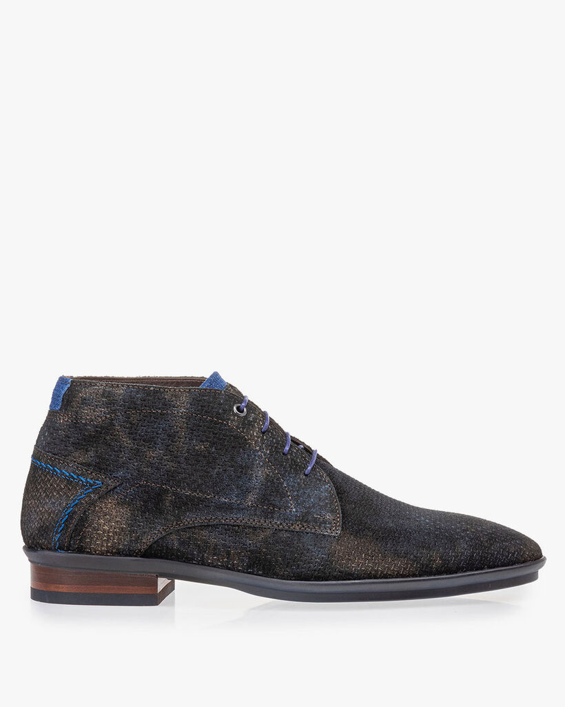 Veterboot met print brons