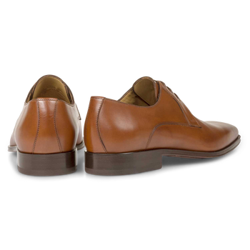 Veterschoen kalfsleer cognac