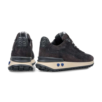 Vinti sneaker su&egrave;de donkergrijs