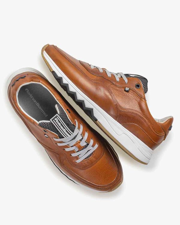 Nineti kalfsleer cognac