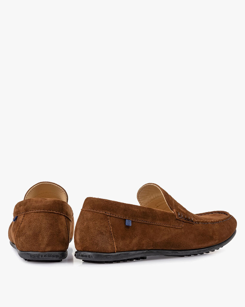 Mocassin su&egrave;de bruin