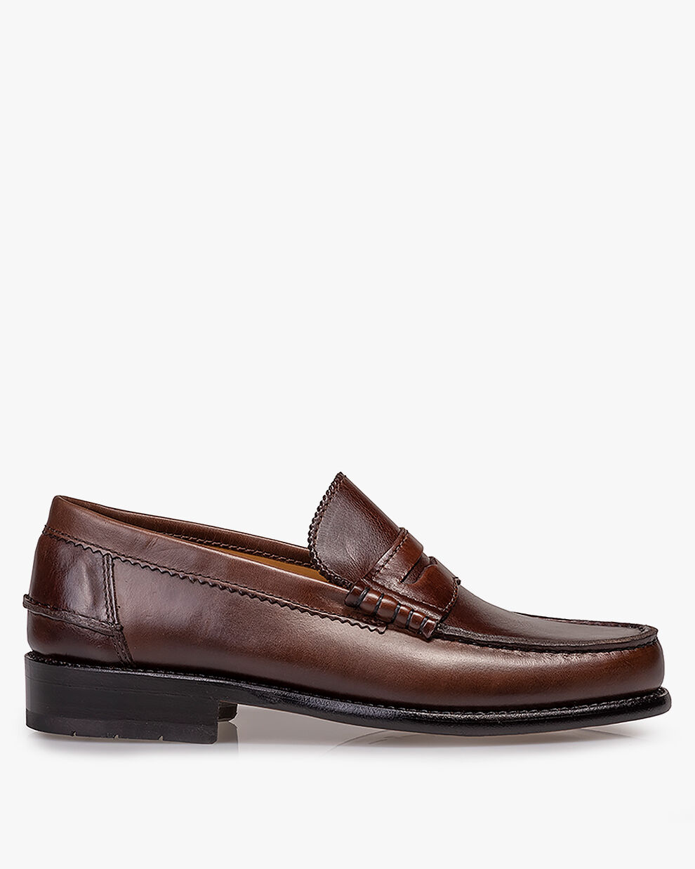 Men's loafers Mysta 02.20 Red / Brown | Floris van Bommel Netherlands