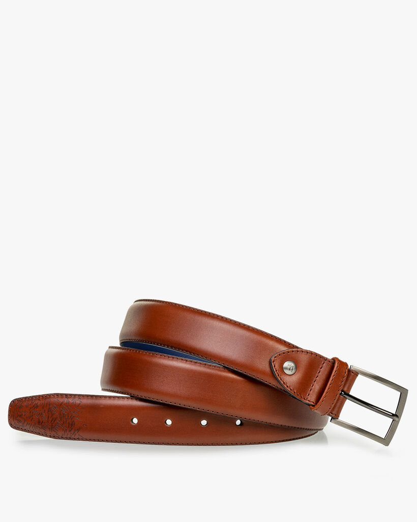 Riem kalfsleer cognac