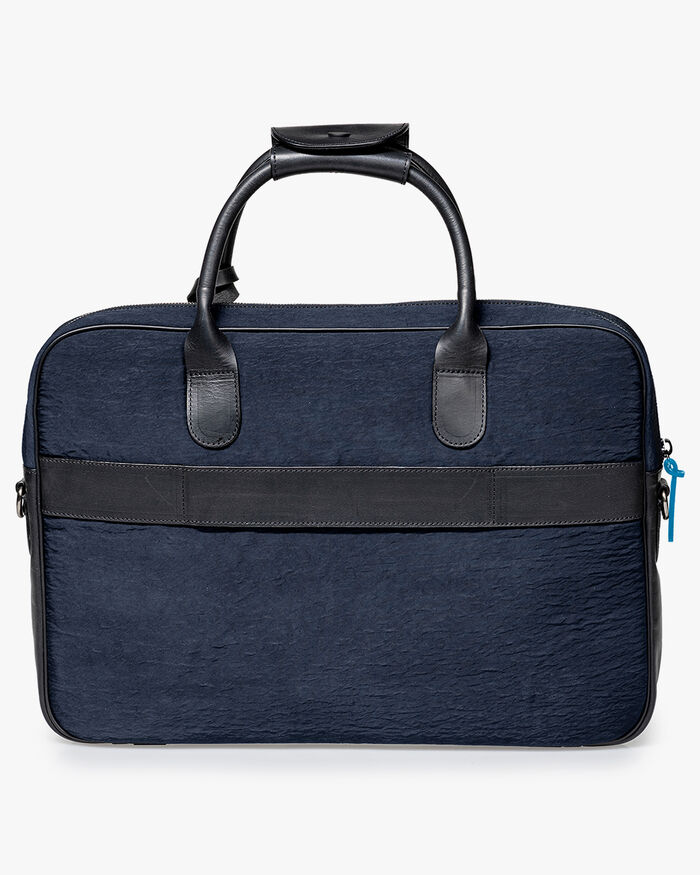 Office sleeve textiel blauw