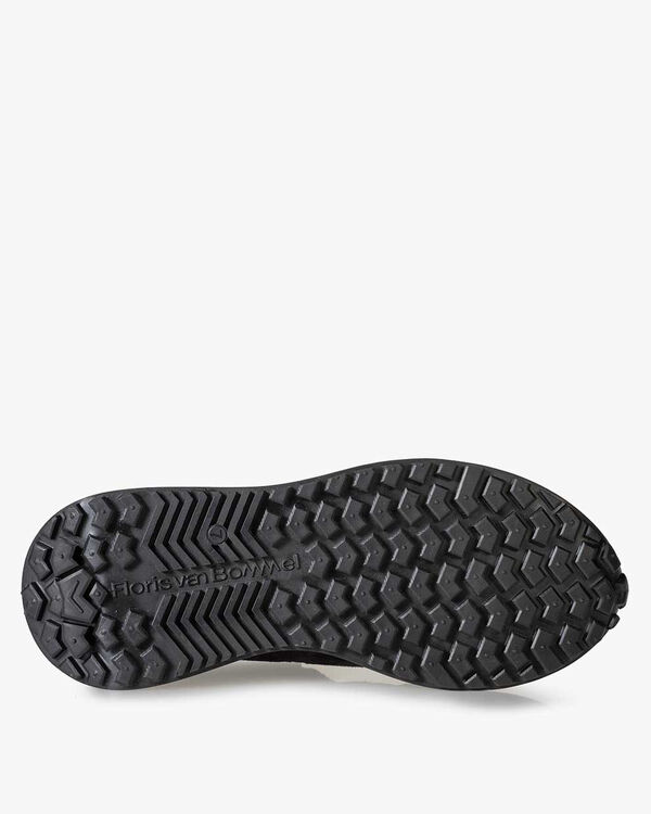 Vinti sneaker su&egrave;de donkergrijs