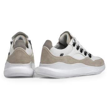 Bulki sneaker wit leer