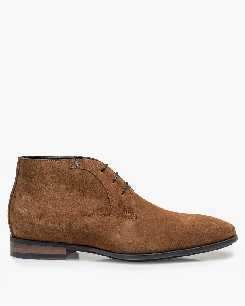 Middenbruine su&egrave;de veterschoen