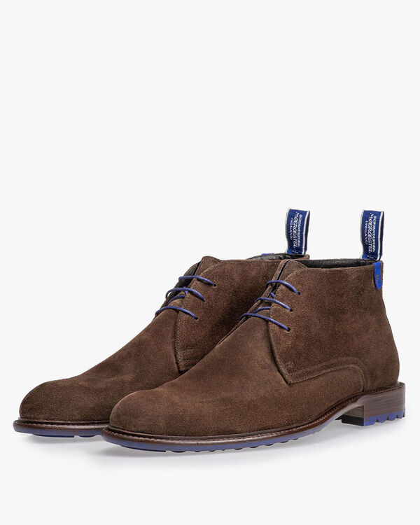 Veterboot su&egrave;de taupe
