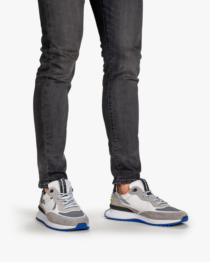 Sneaker textiel wit