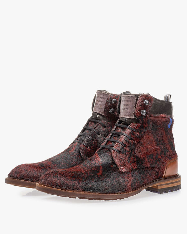Veterboot pony rood