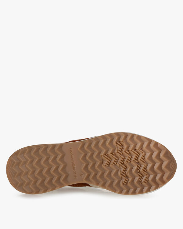 Sneaker su&egrave;de beige