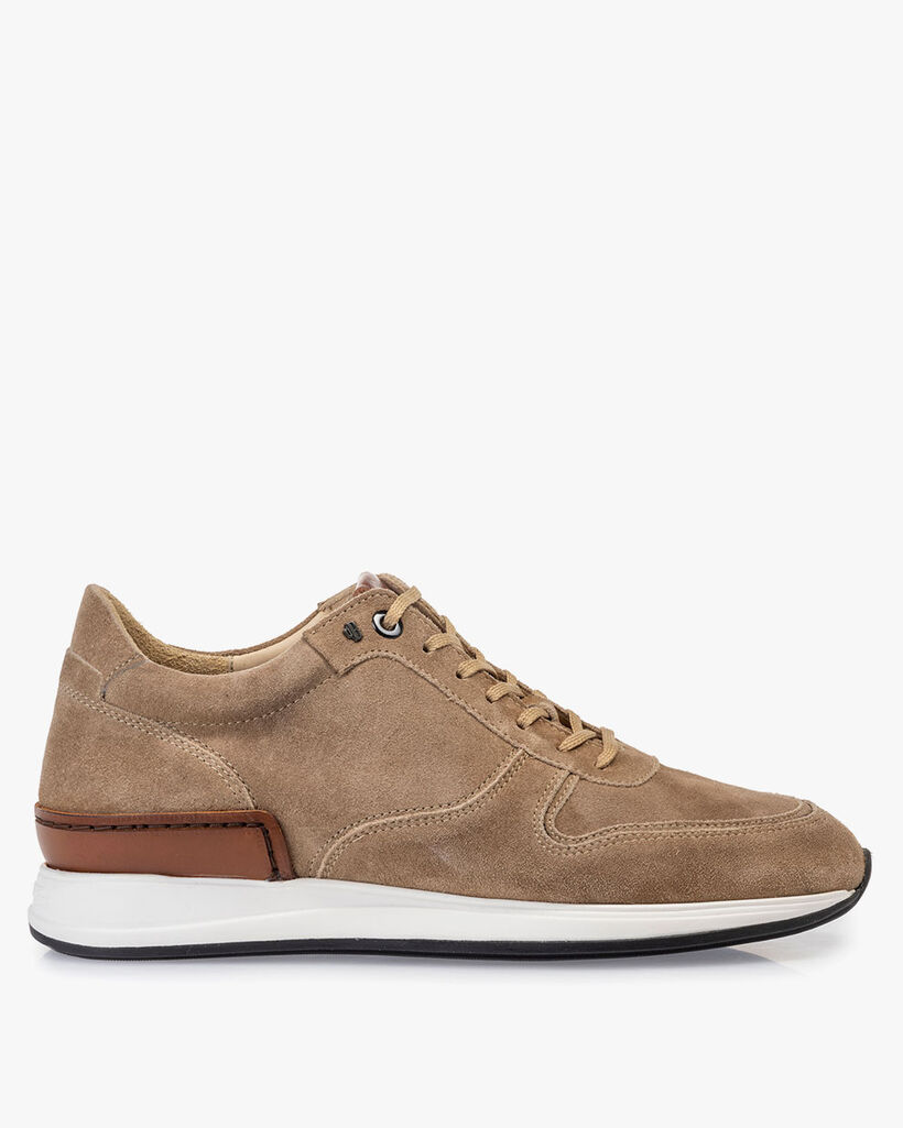 Sneaker zand su&egrave;de