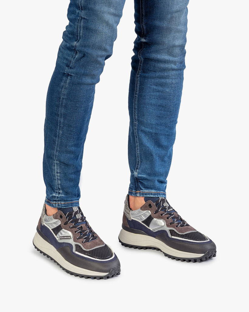 Noppi sneaker dark grey/blue