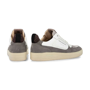 Tennis sneaker kalfsleer wit