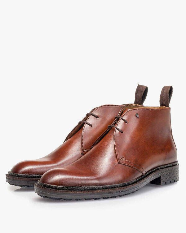 Kalfsleren veterboot cognac