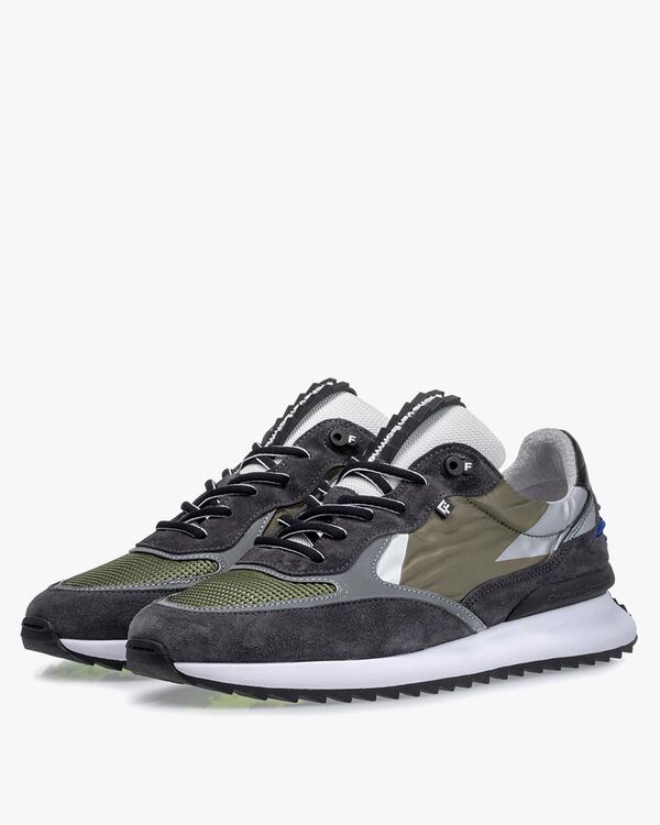 Sneaker textiel groen