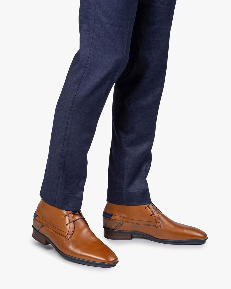 Veterboot kalfsleer cognac