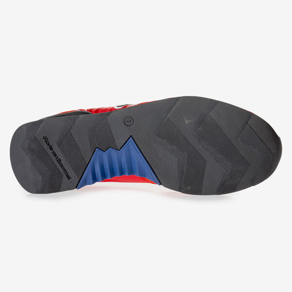 Rode su&egrave;de sneaker
