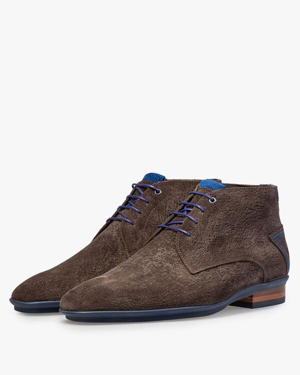 Veterboot bruin su&egrave;de