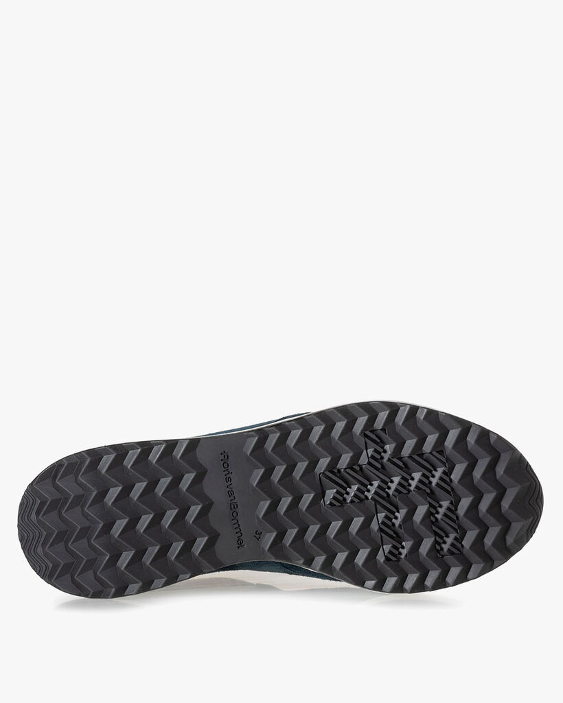 Sneaker metallic print roze