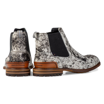Chelsea boot pony off-white