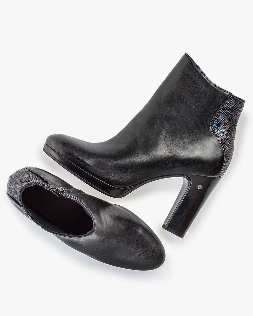 Ankle boot nappa leather anthracite