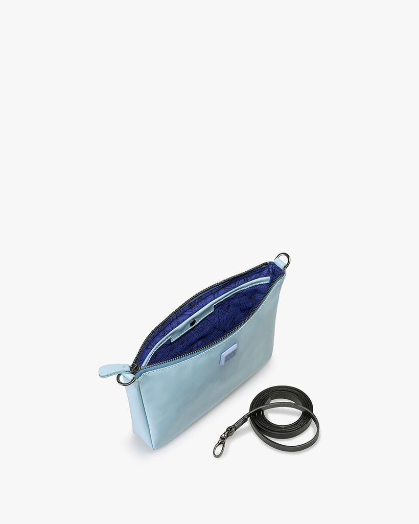 Cross body tas lichtblauw
