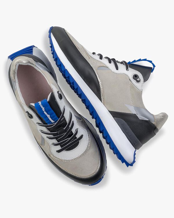 Sneaker kalfsleer zwart