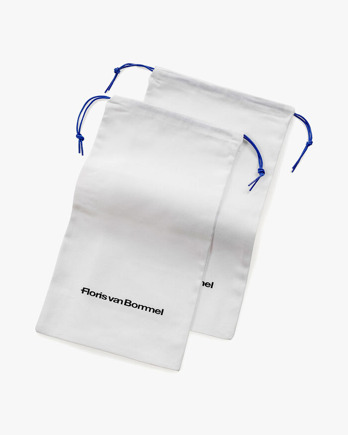 Set of 2 dust bags for patent leather shoes