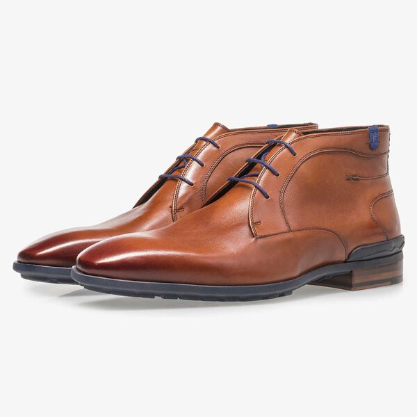 Kalfsleren veterboot cognac