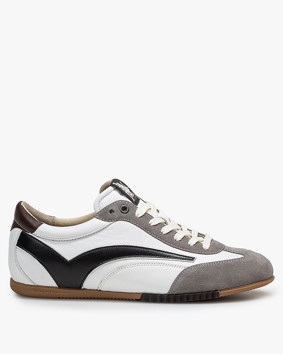 Men's sneakers De Vlakker 01.06 White | Floris van Bommel Netherlands