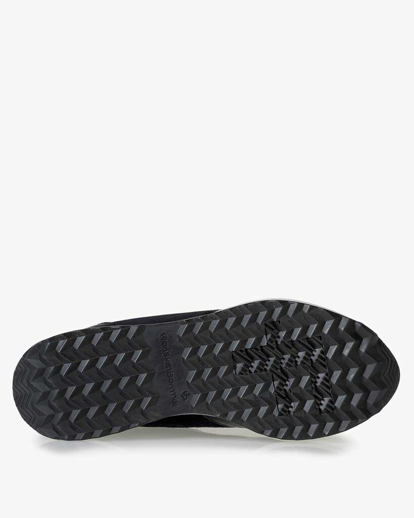 Sneaker patent leather blue