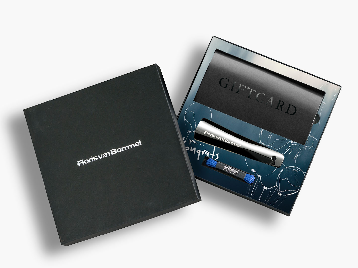 <b>Gift card box: Congratulations</b>   All gift cards from €100 come in a gift card box (worth €4.95)