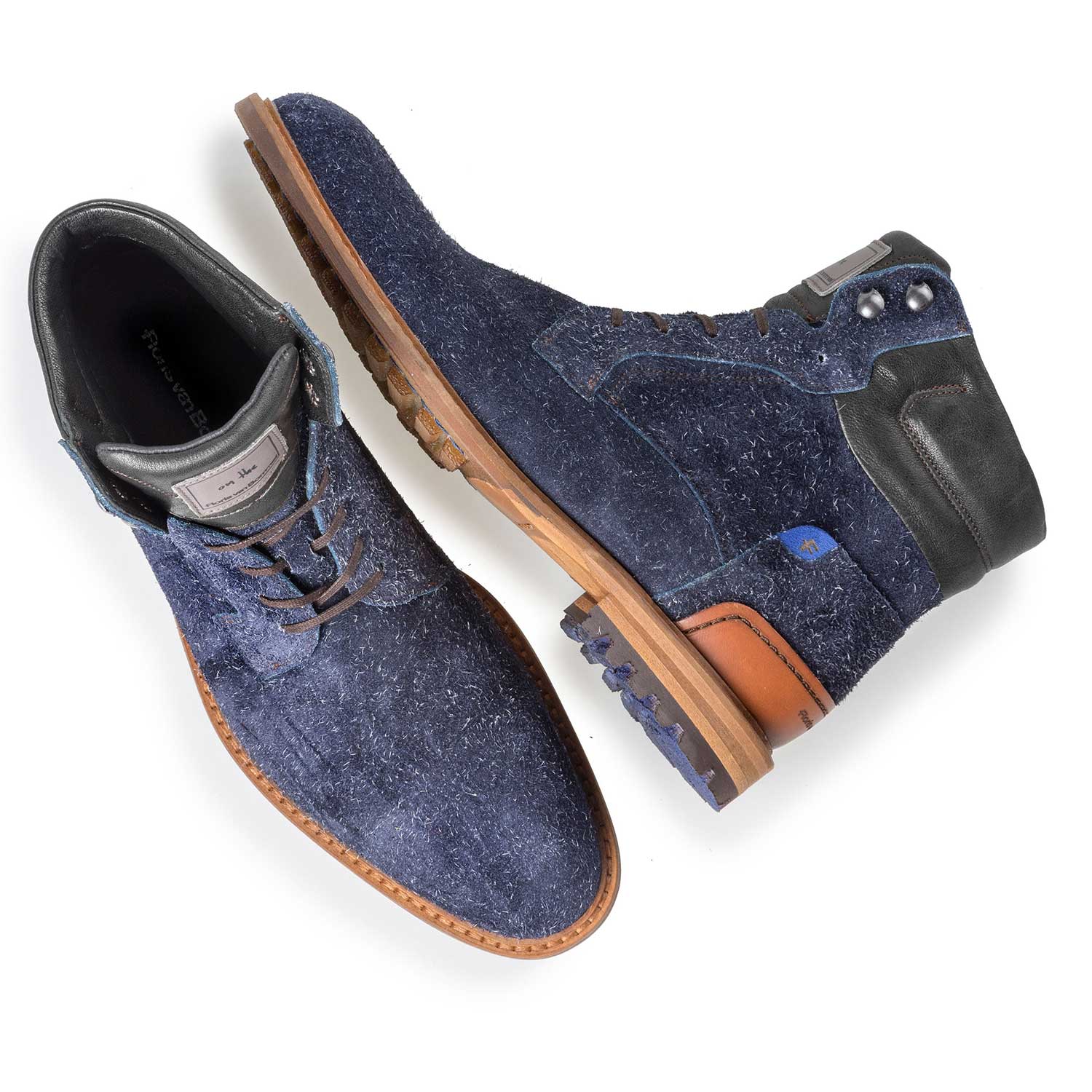 10234/15 - Blauwe ruwharige veterboot 10234/15 - Blauwe ruwharige veterboot