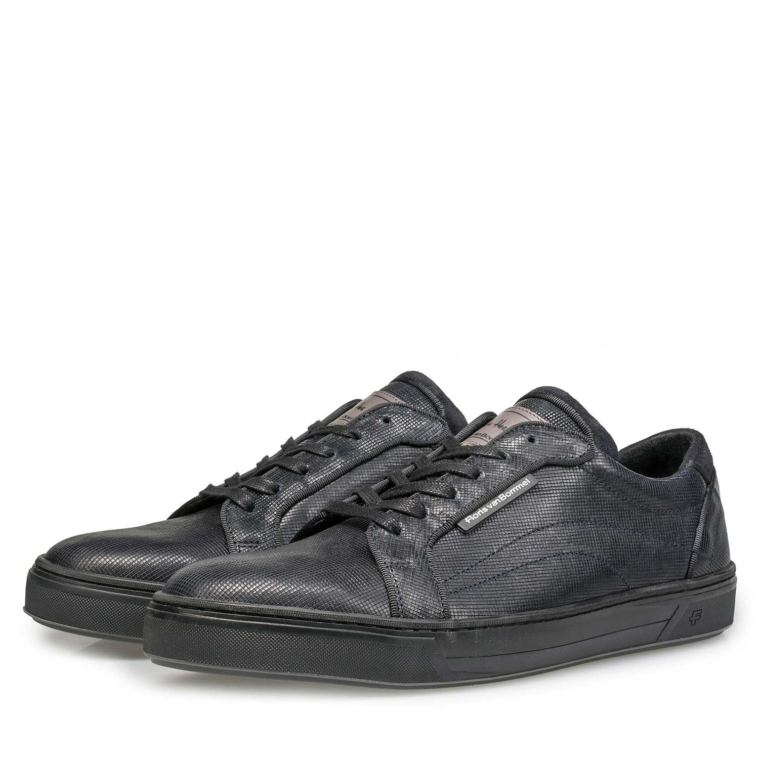 13214/00 - Blue calf’s leather sneaker 13214/00 - Blue calf’s leather sneaker