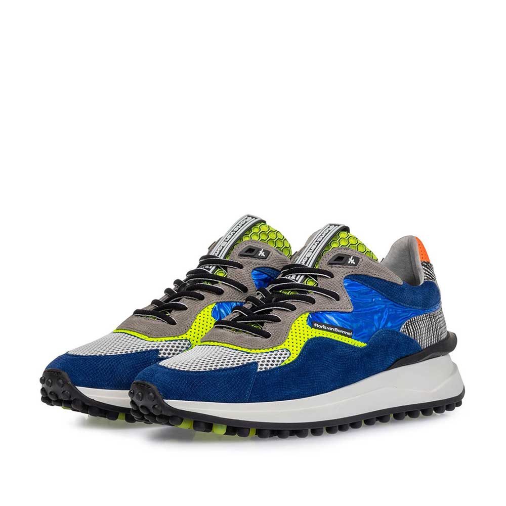 16333/01 - Noppi sneaker suède blauw 16333/01 - Noppi sneaker suède blauw