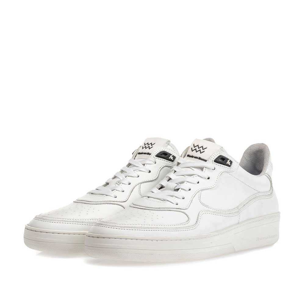 16271/01 - Sneaker wit leer 16271/01 - Sneaker wit leer