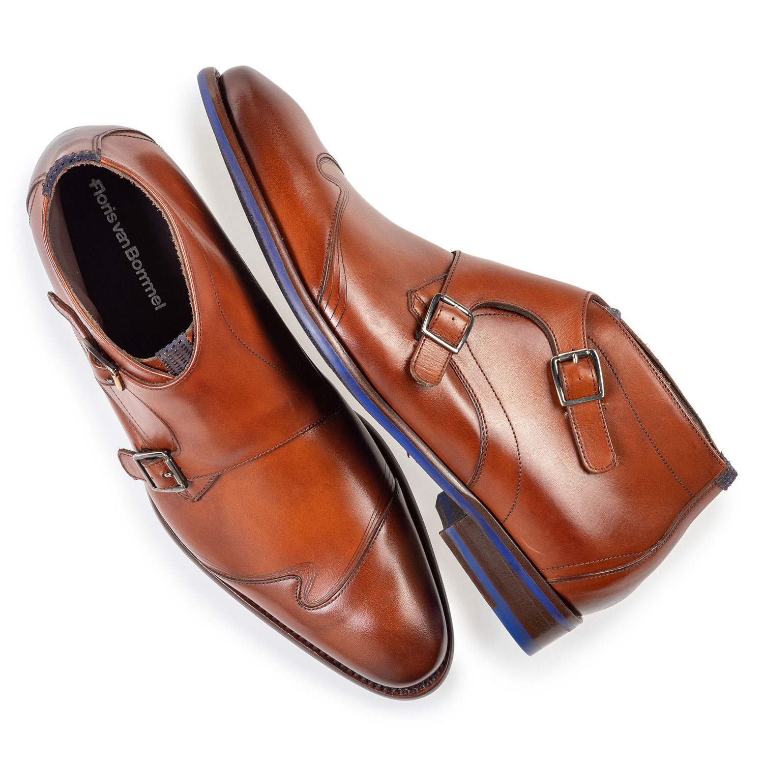 20197/00 - Gespschoen kalfsleer cognac 20197/00 - Gespschoen kalfsleer cognac