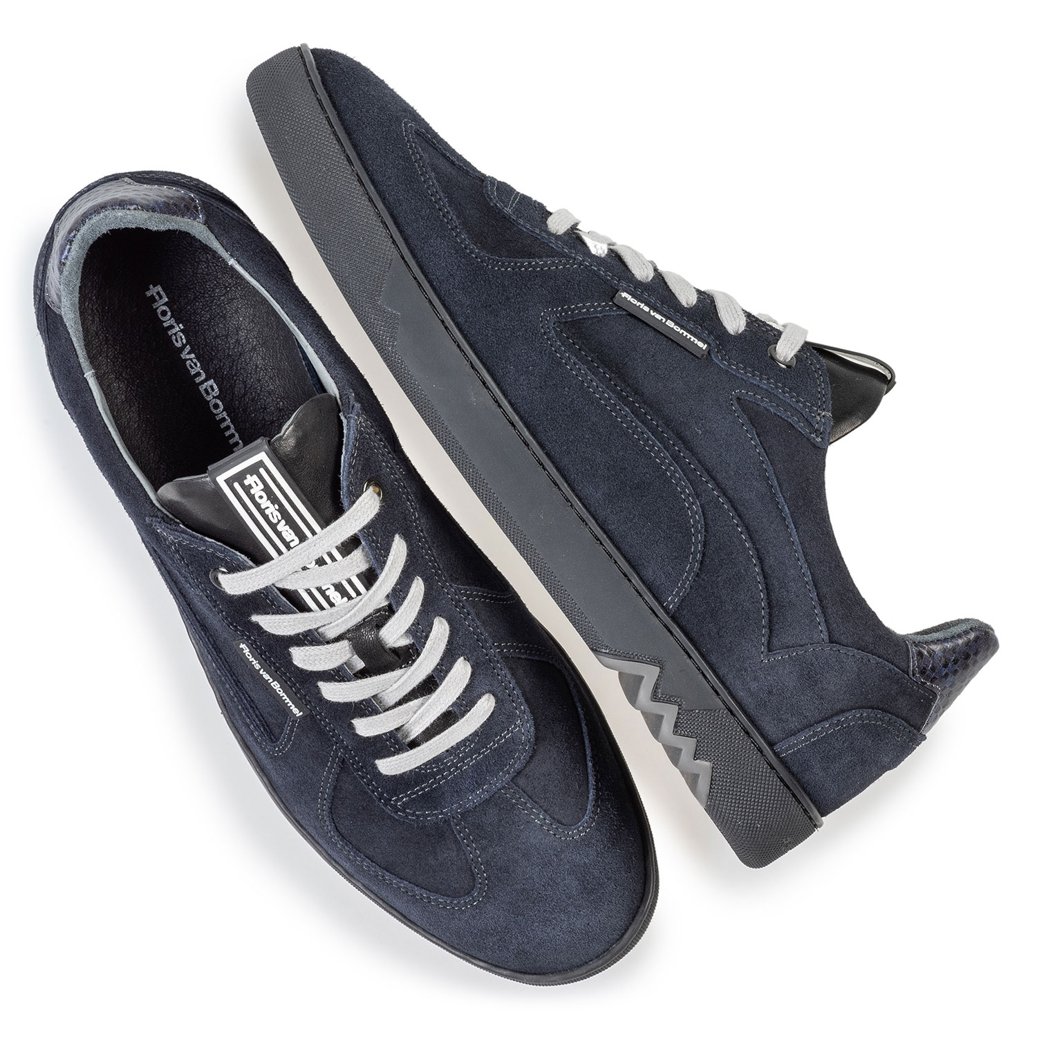 16342/29 - Sneaker donkerblauw suède 16342/29 - Sneaker donkerblauw suède