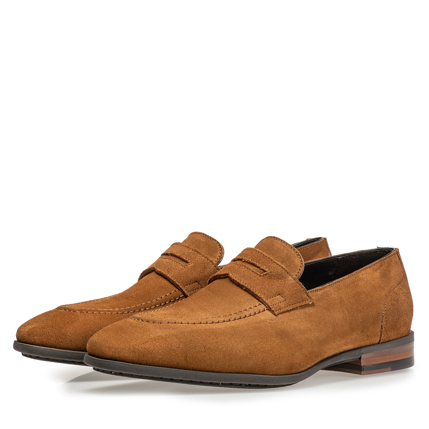 11129/00 - Bruine suède loafer 11129/00 - Bruine suède loafer