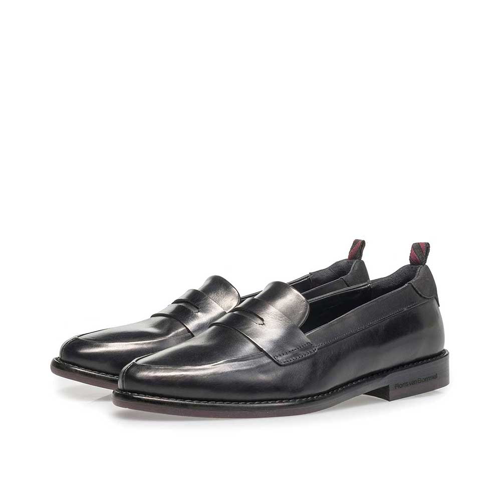 85417/04 - Zwarte kalfsleren loafer 85417/04 - Zwarte kalfsleren loafer